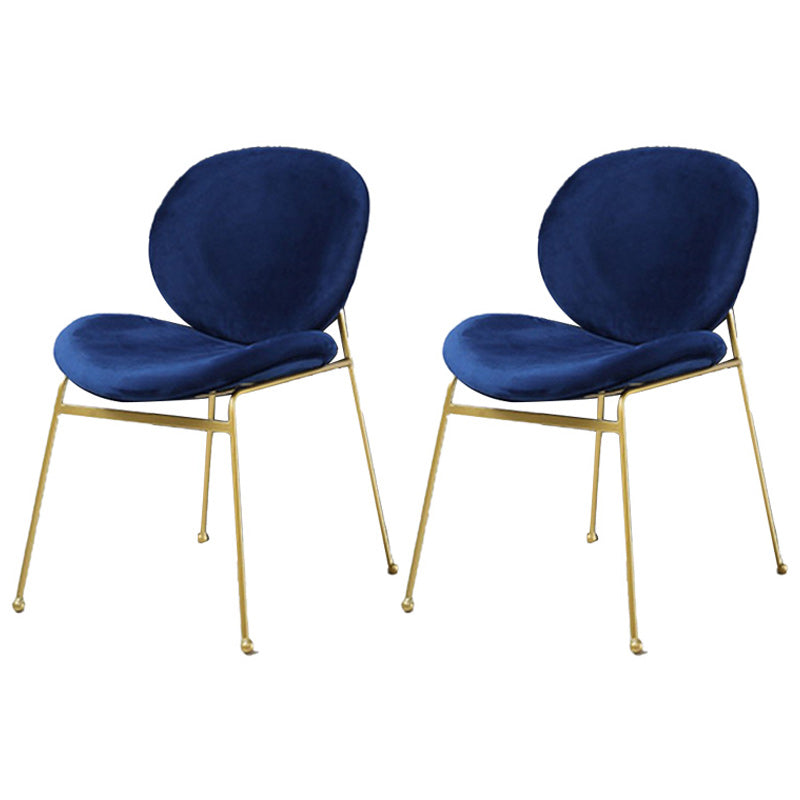 Upholstered Dining Chair Glam Style Side Chair for Dining Room