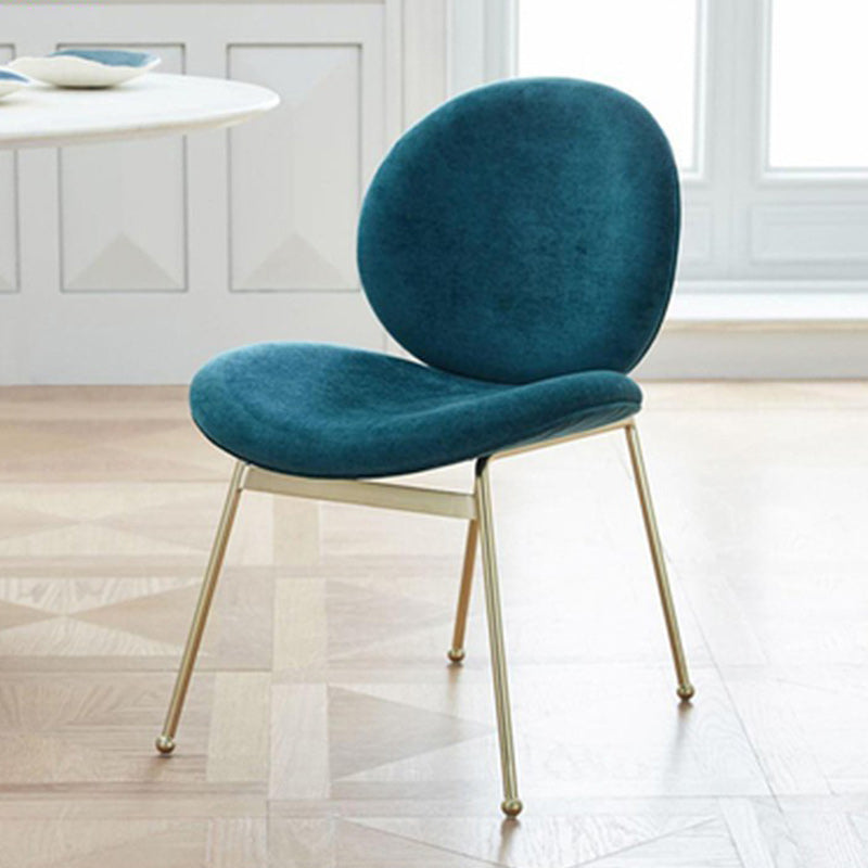 Upholstered Dining Chair Glam Style Side Chair for Dining Room