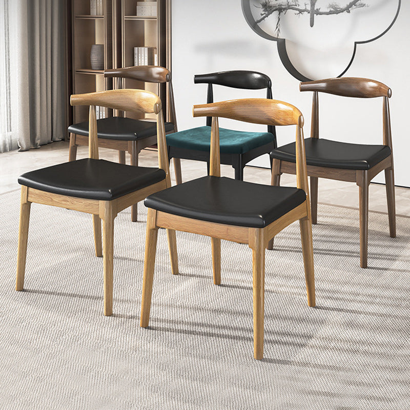 Entryway Dining Chairs Armless Wooden Dining Room Chairs for Kitchen