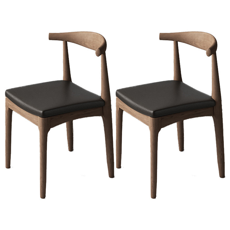 Entryway Dining Chairs Armless Wooden Dining Room Chairs for Kitchen