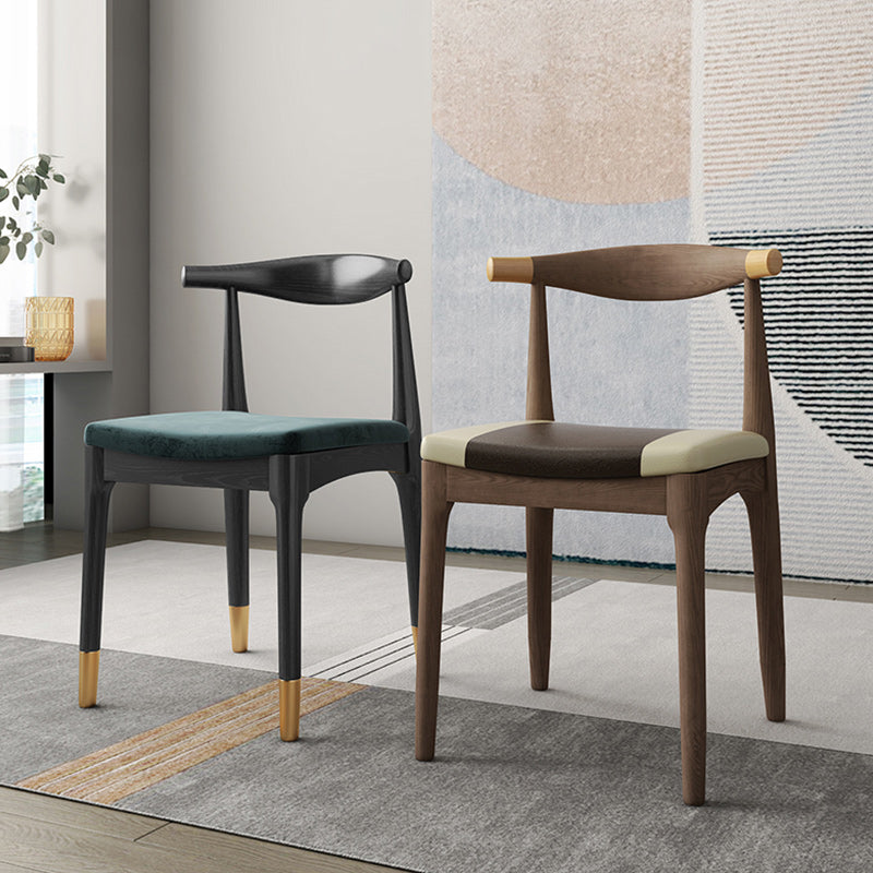 Entryway Dining Chairs Armless Wooden Dining Room Chairs for Kitchen