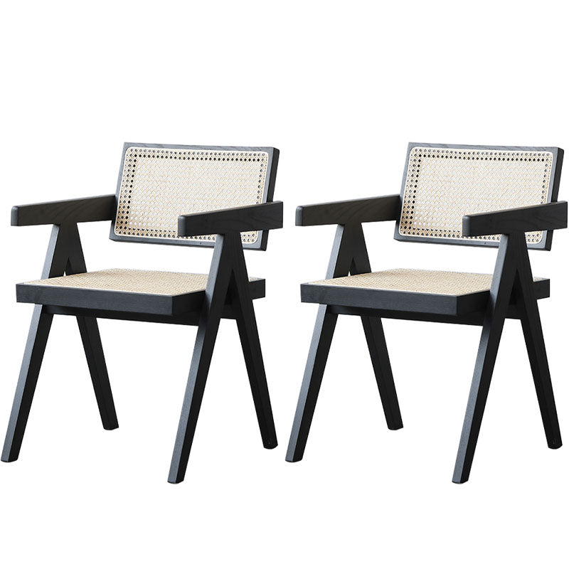 Modern Dining Room Dining Chairs Rubber Wood Dining Side Chairs