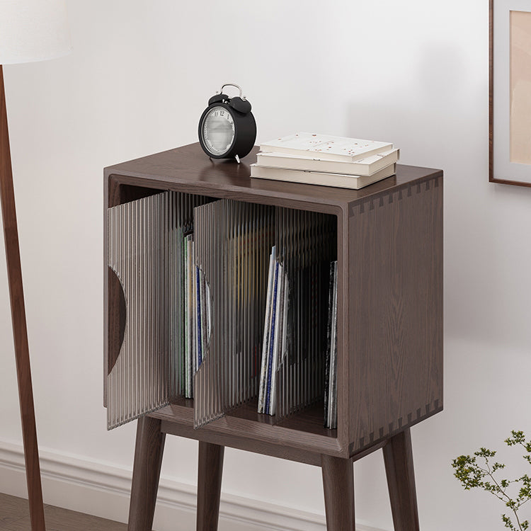 Scandinavian Standard Bookcase Shelves Closed Back Bookshelf for Home