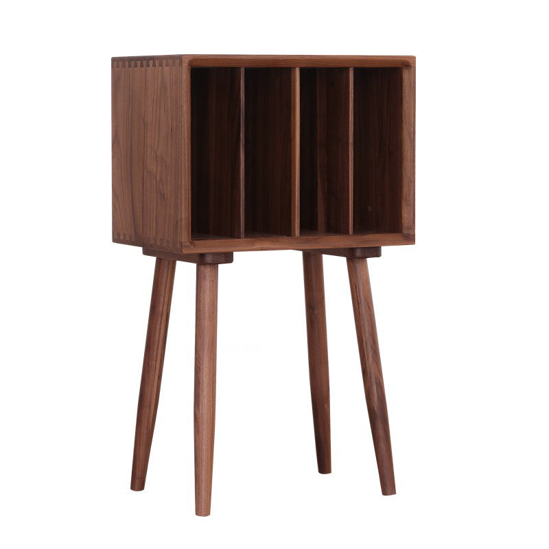 Scandinavian Standard Bookcase Shelves Closed Back Bookshelf for Home