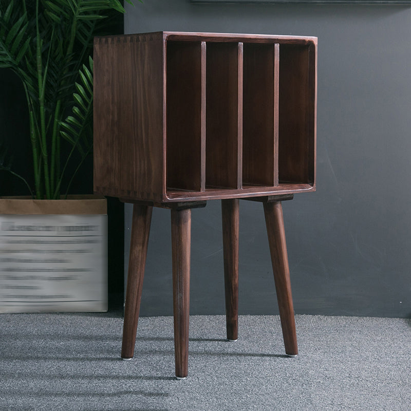 Scandinavian Standard Bookcase Shelves Closed Back Bookshelf for Home