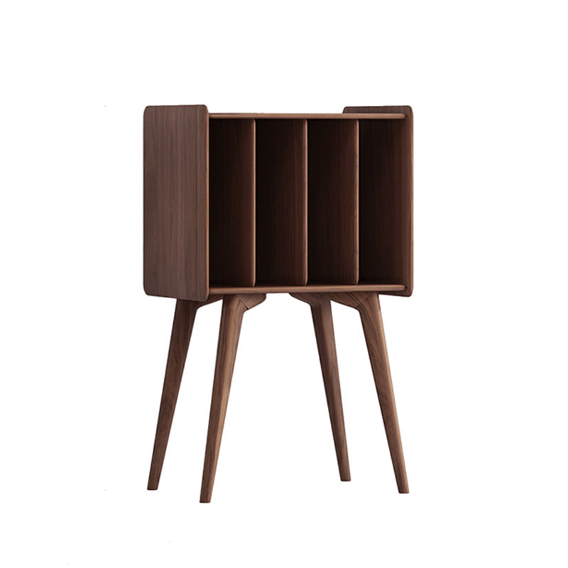 Scandinavian Standard Bookcase Shelves Closed Back Bookshelf for Home