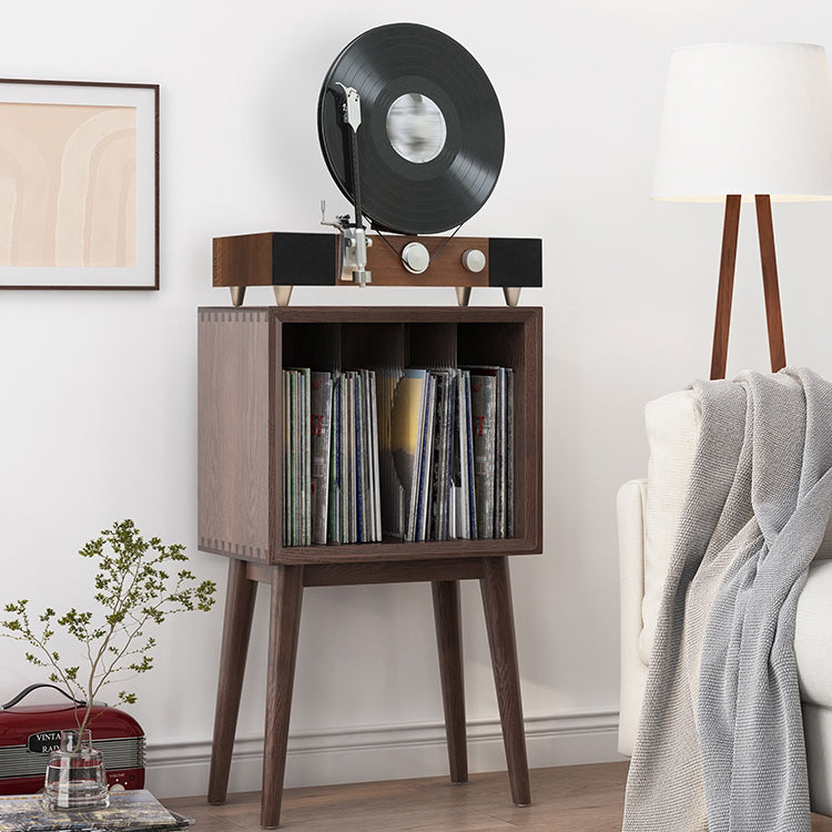 Scandinavian Standard Bookcase Shelves Closed Back Bookshelf for Home