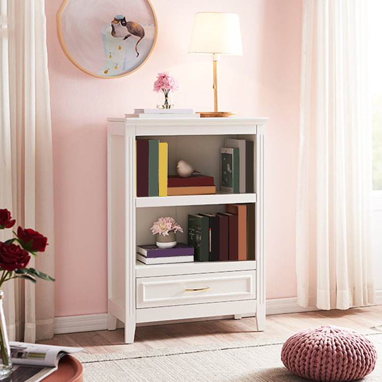 Modern Style Bookshelf Solid Wood Standard Shelf Bookcase for Home