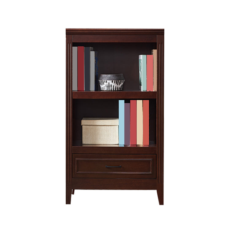 Modern Style Bookshelf Solid Wood Standard Shelf Bookcase for Home