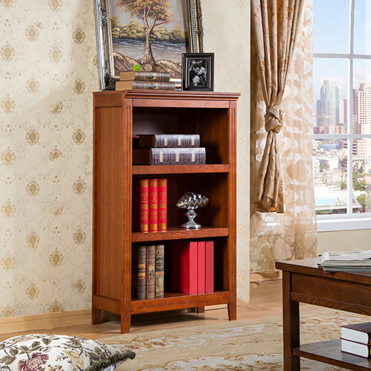 Modern Style Standard Bookshelf Solid Wood Shelf Bookcase for Home