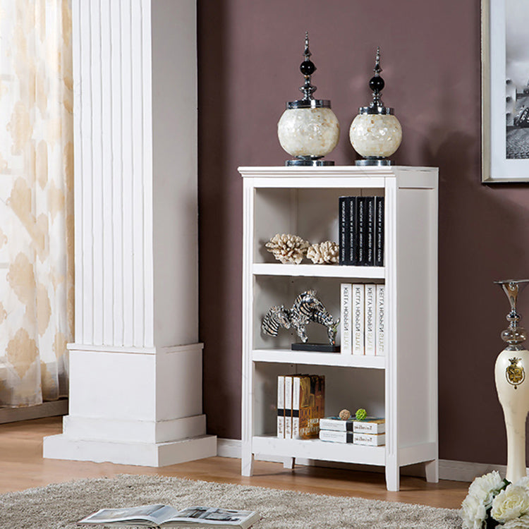 Modern Style Standard Bookshelf Solid Wood Shelf Bookcase for Home