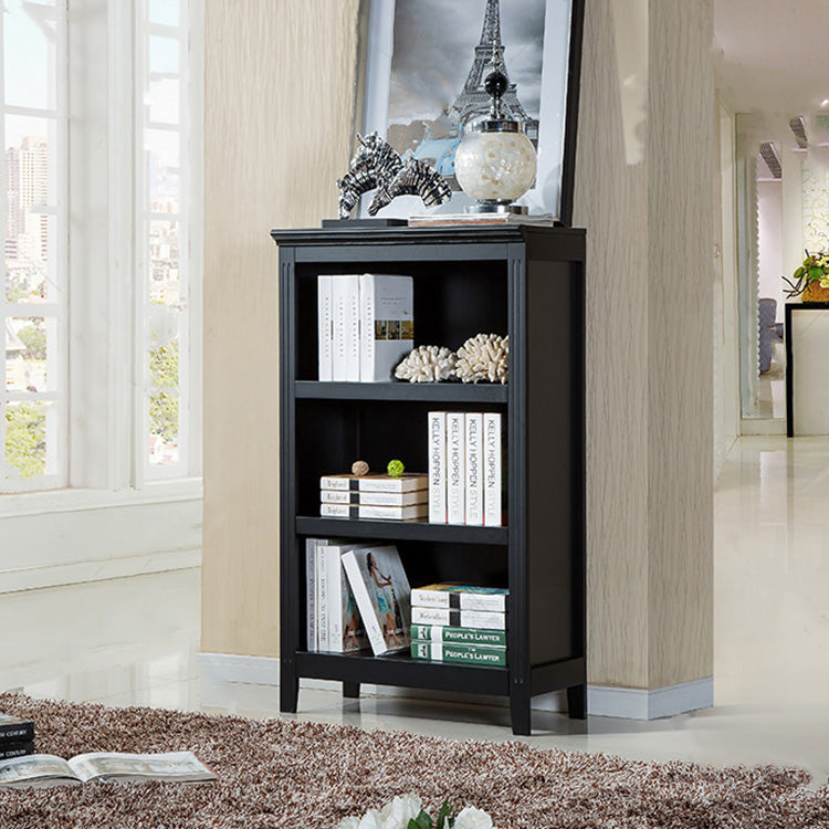 Modern Style Standard Bookshelf Solid Wood Shelf Bookcase for Home