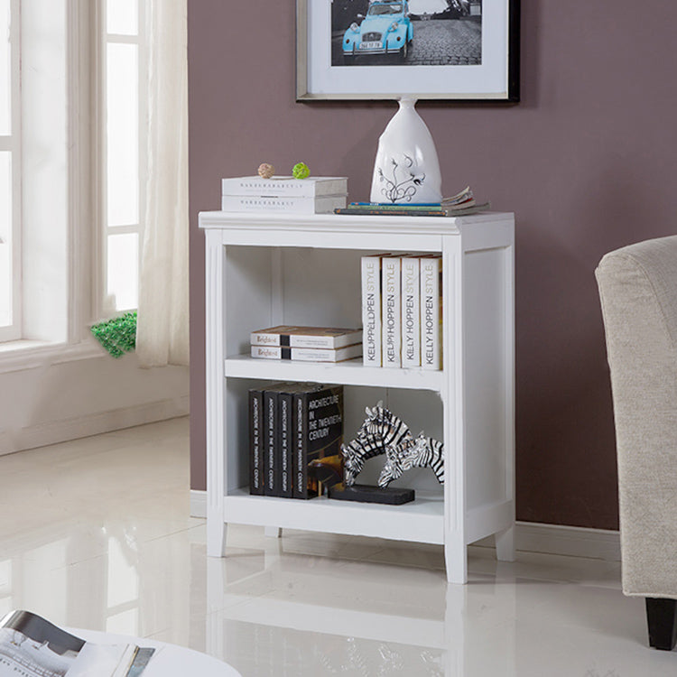 Modern Style Standard Bookshelf Solid Wood Shelf Bookcase for Home