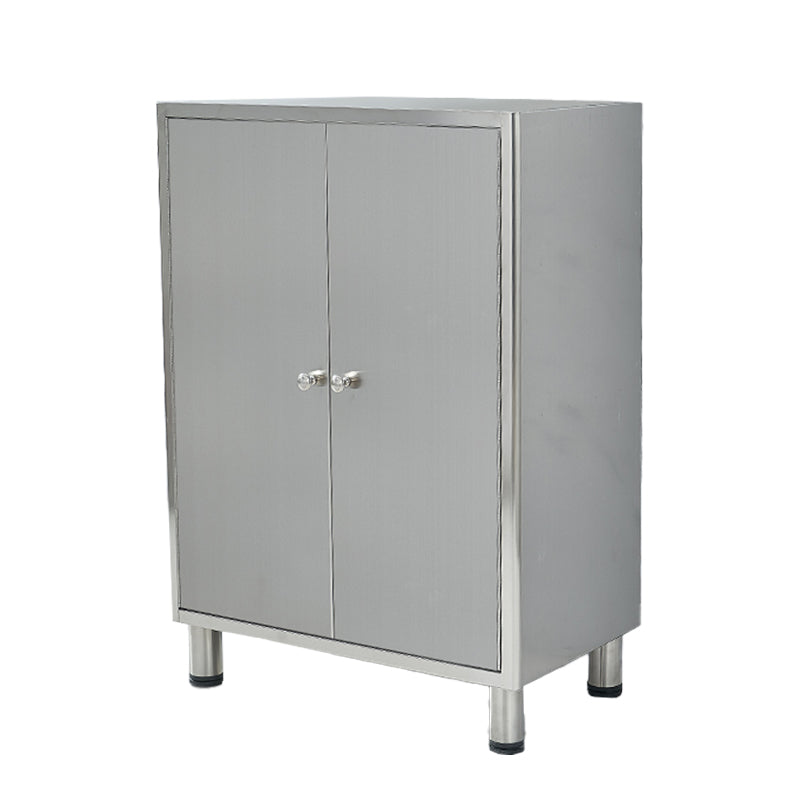 Stainless Steel Sideboard Cabinet Modern Server Cabinet with Storage for kitchen