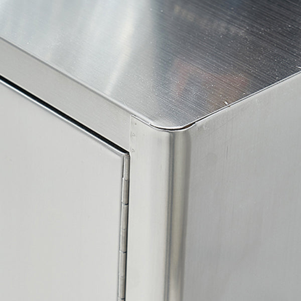 Stainless Steel Sideboard Cabinet Modern Server Cabinet with Storage for kitchen