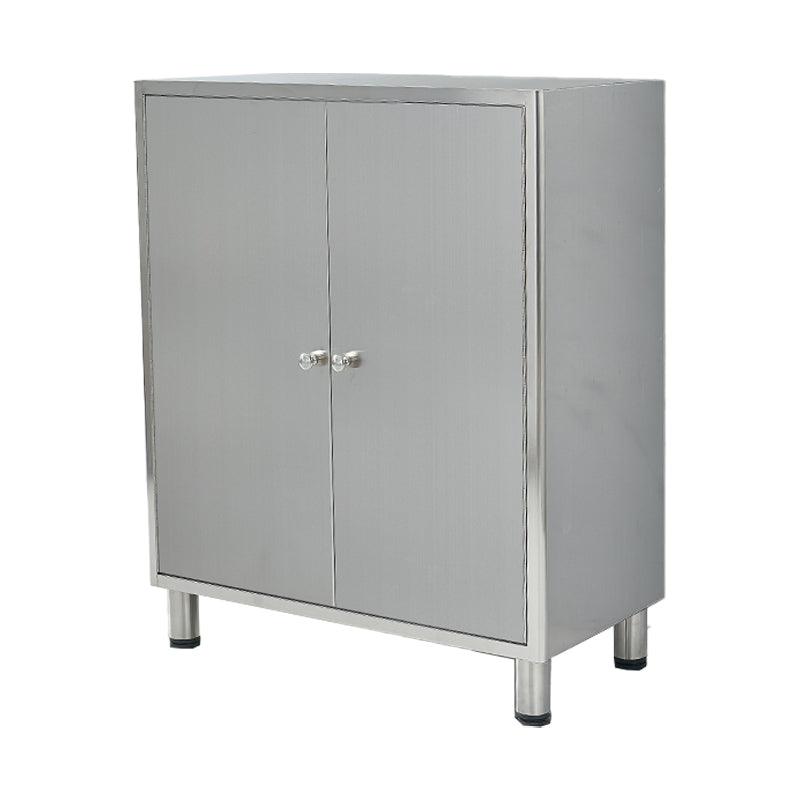Stainless Steel Sideboard Cabinet Modern Server Cabinet with Storage for kitchen