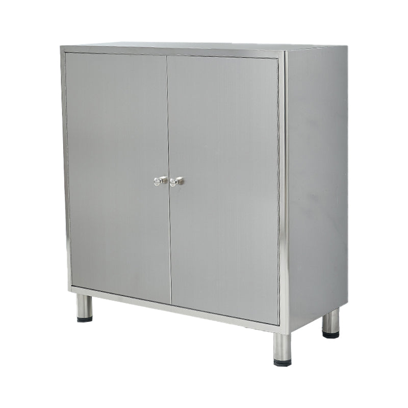 Stainless Steel Sideboard Cabinet Modern Server Cabinet with Storage for kitchen