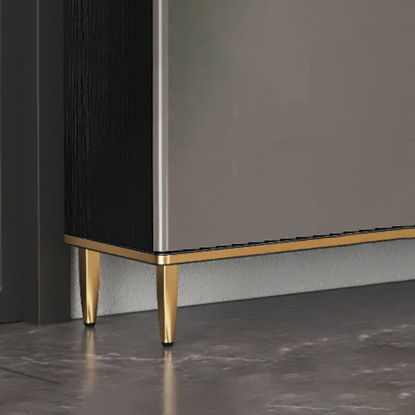 Wood Dining Room Sideboard Cabinet Glam Credenza with Drawers and Storage