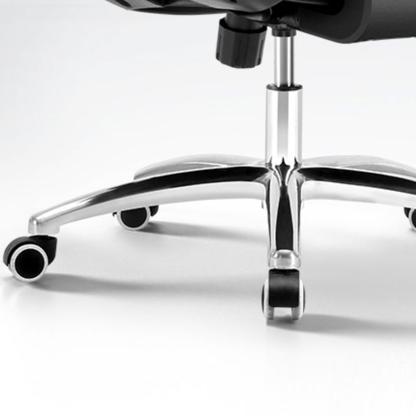 High Back Office Chair With Sponge Seat Fixed/Adjustable Arm Office Chair