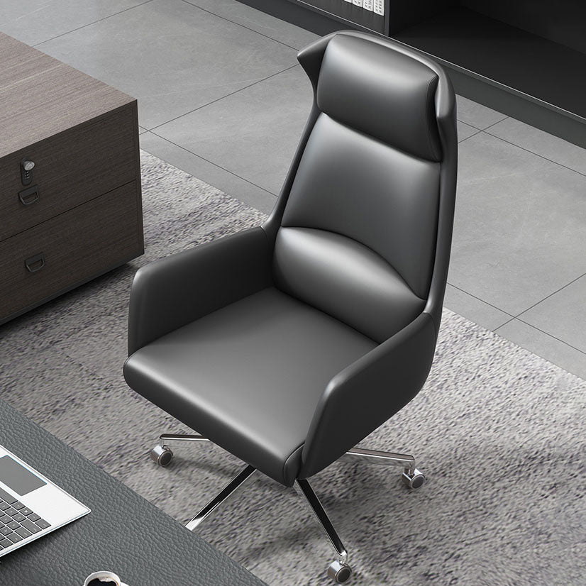 Modern & Contemporary Executive Chair Fixed Arms Ergonomic Managers Chair