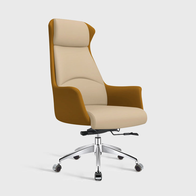 Modern & Contemporary Executive Chair Fixed Arms Ergonomic Managers Chair