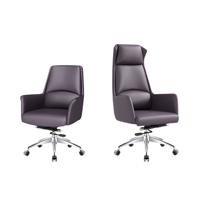 Modern & Contemporary Executive Chair Fixed Arms Ergonomic Managers Chair