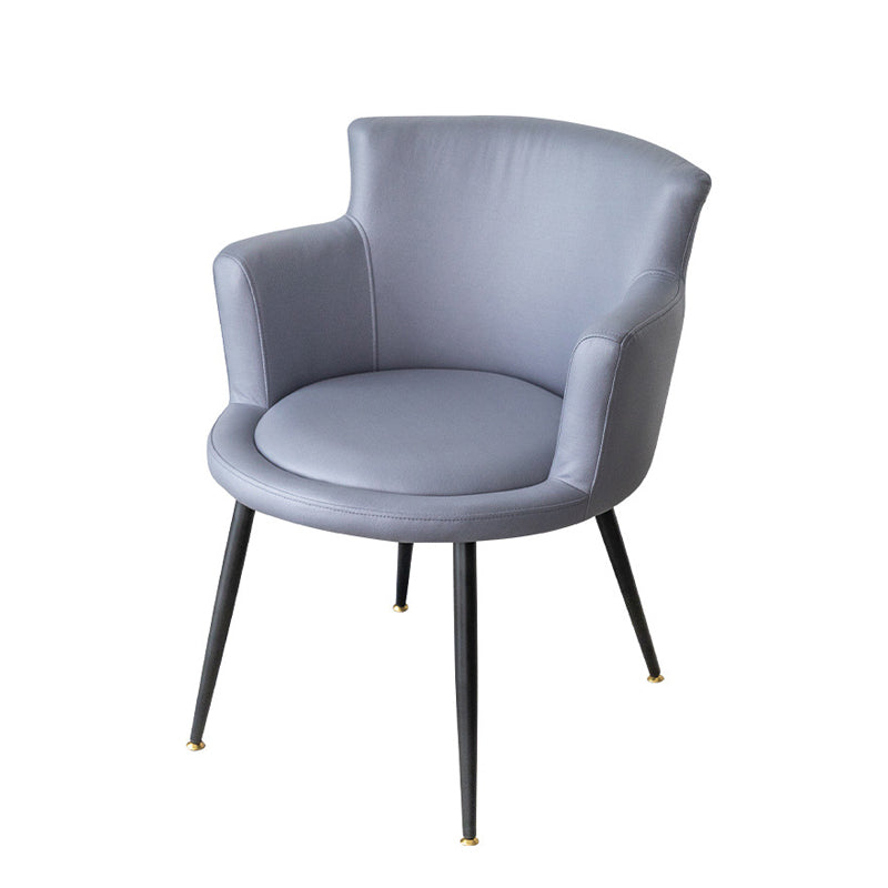 Faux Leather Chair 21.2" L x21.2" W x29.5" H Arms Included Chair