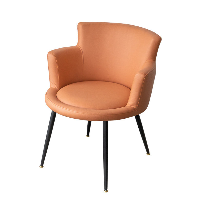 Faux Leather Chair 21.2" L x21.2" W x29.5" H Arms Included Chair