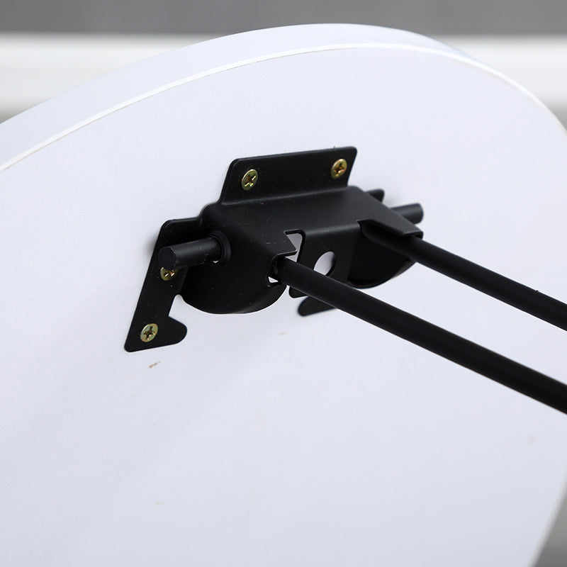 8.6"/12.9"/16.5" Tall Modern 3 Leg Ironcraft Wood Round Top Coffee Table