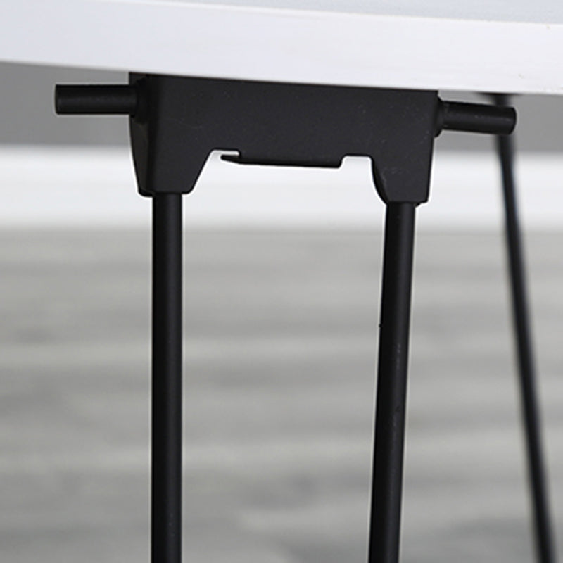 8.6"/12.9"/16.5" Tall Modern 3 Leg Ironcraft Wood Round Top Coffee Table