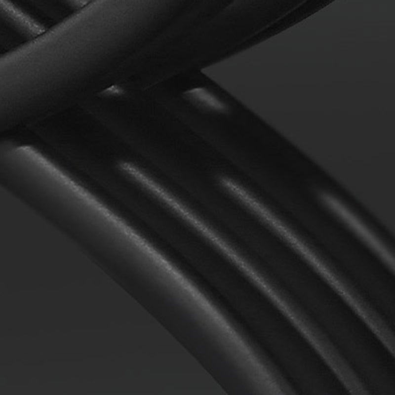 8.6"H Modern Metal Cross Base Glass Rectangular Adjustable Coffee Table