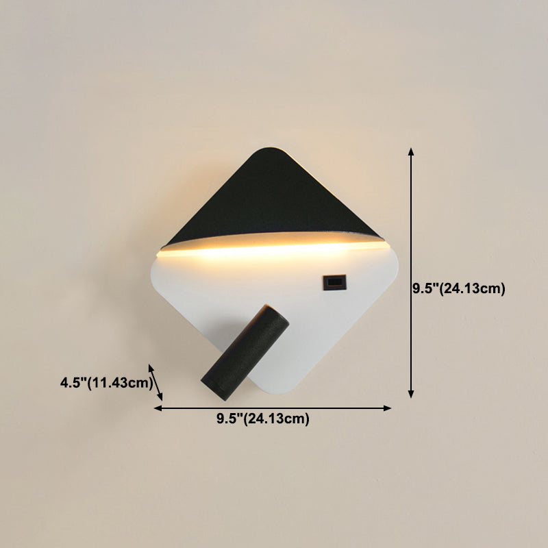 Metal Geometric Wall Mount Lighting Modern Multi-Lights Reading Wall Mount Light Fixture
