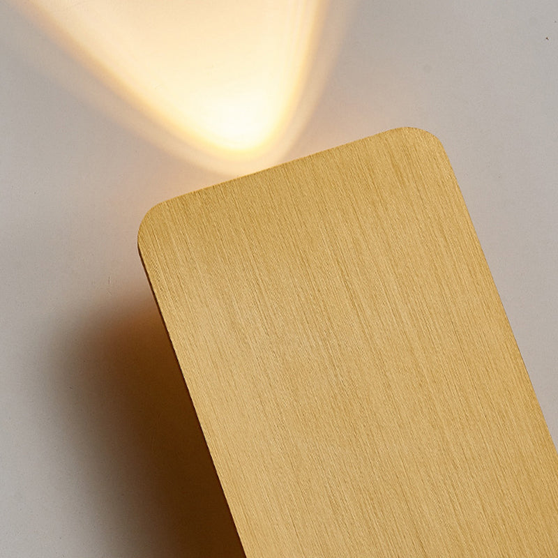 Postmodern Metal Wall Light 2 Lights Wall Sconce Light with Aluminum Shade