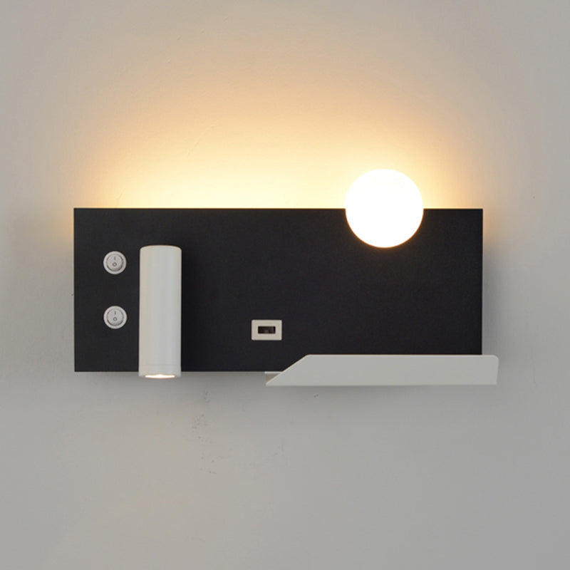 Geometry Shape Metal Wall Lighting Ideas Modern Style Wall Mounted Lighting