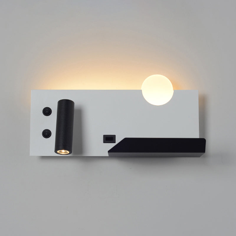 Geometry Shape Metal Wall Lighting Ideas Modern Style Wall Mounted Lighting