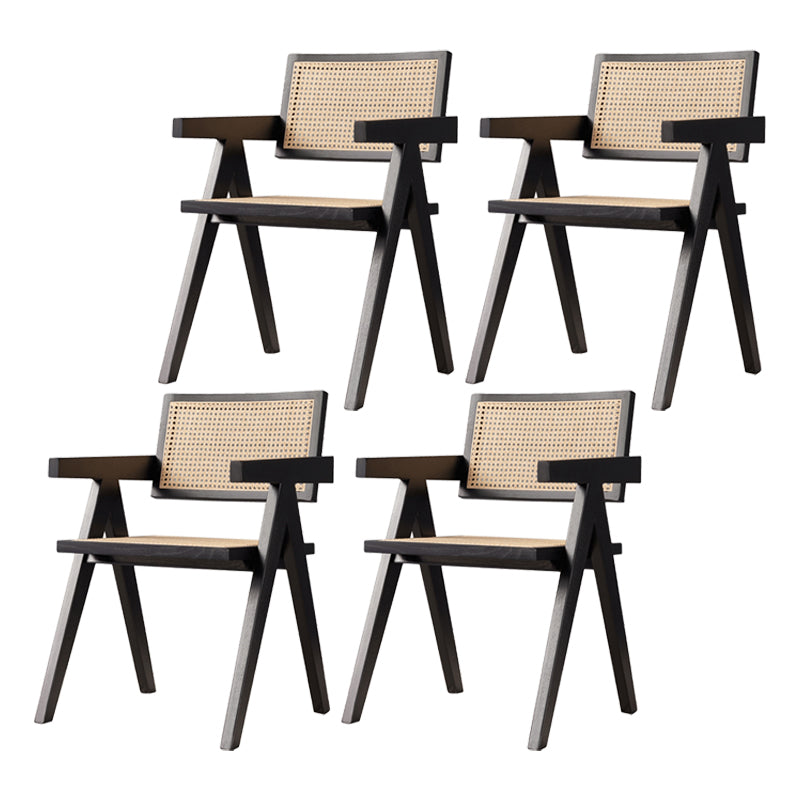 Modern Kitchen Side Dining Chairs Oak Wood Side Chairs for Home