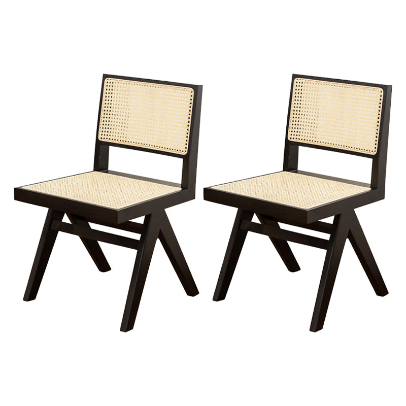 Modern Kitchen Side Dining Chairs Oak Wood Side Chairs for Home
