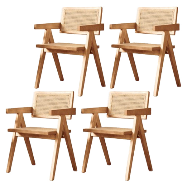 Modern Kitchen Side Dining Chairs Oak Wood Side Chairs for Home