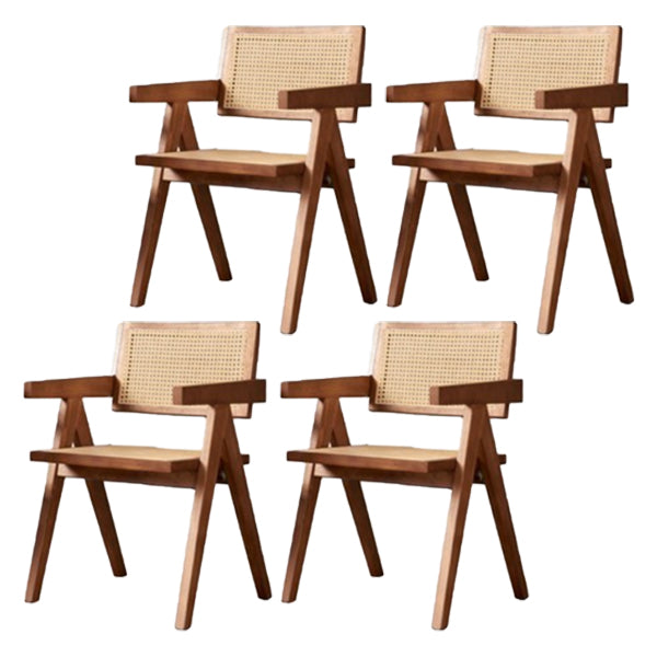 Modern Kitchen Side Dining Chairs Oak Wood Side Chairs for Home