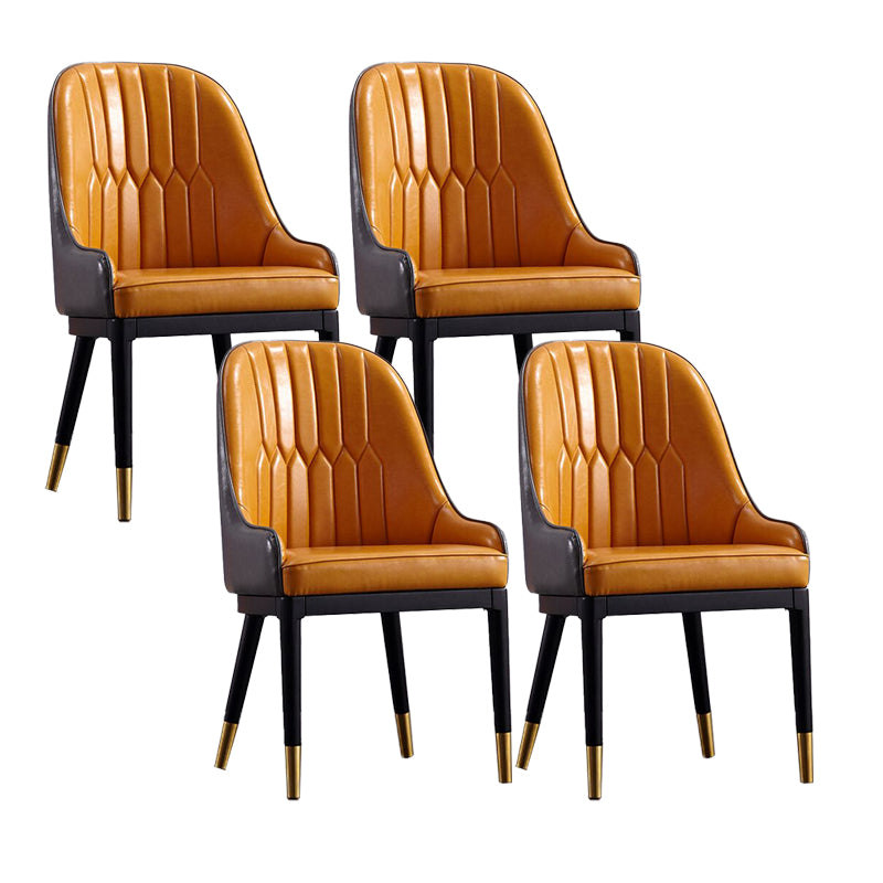Dining Room Side Chairs Glam Solid Wood Kitchen Armless Chair for Home