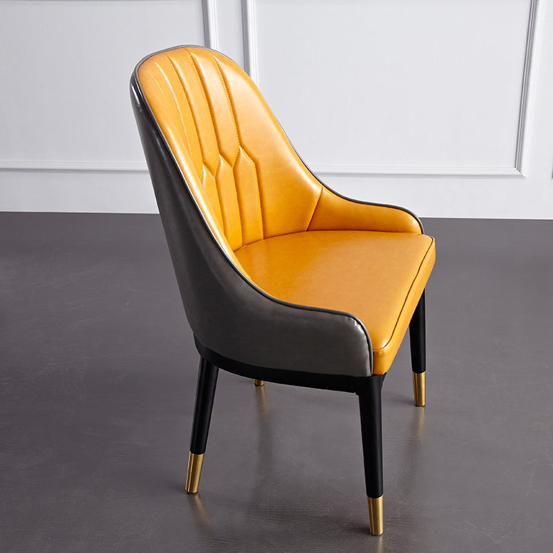 Dining Room Side Chairs Glam Solid Wood Kitchen Armless Chair for Home