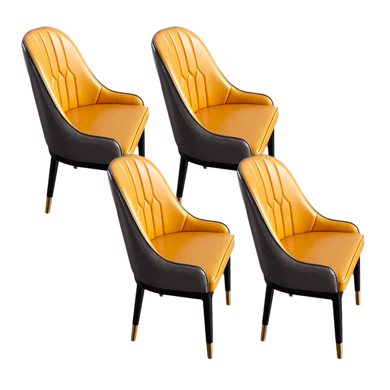 Dining Room Side Chairs Glam Solid Wood Kitchen Armless Chair for Home