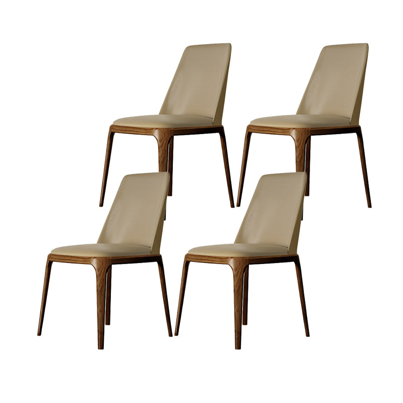 Dining Room Side Chairs Contemporary Solid Wood Kitchen Chair for Home
