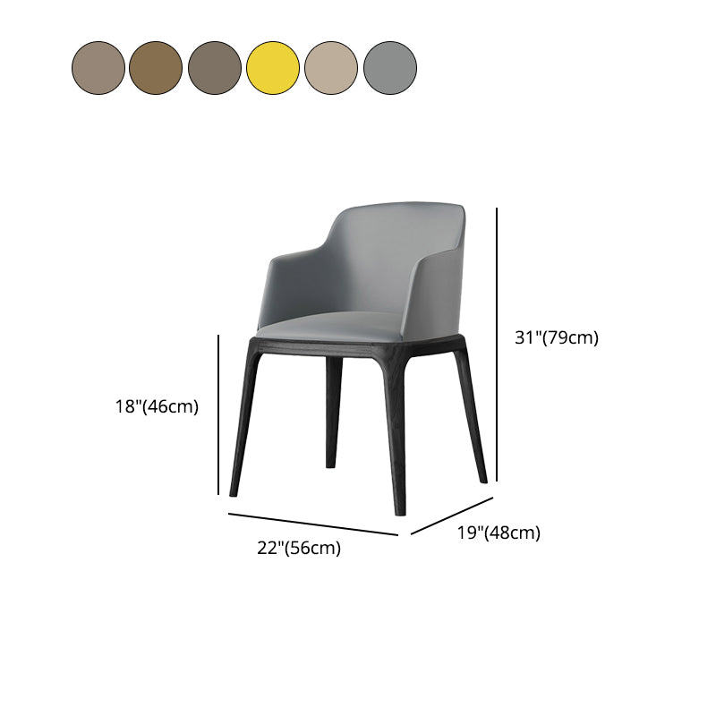 Dining Room Side Chairs Contemporary Solid Wood Kitchen Chair for Home