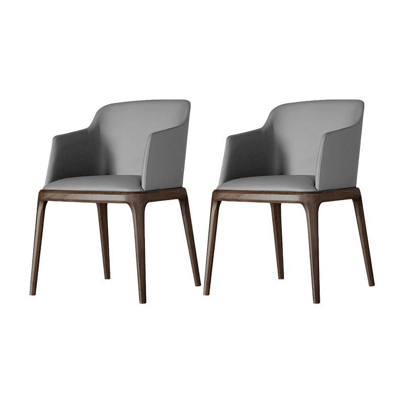 Arml Dining Chairs Modern Faux Leather Side Chairs for Dining Room