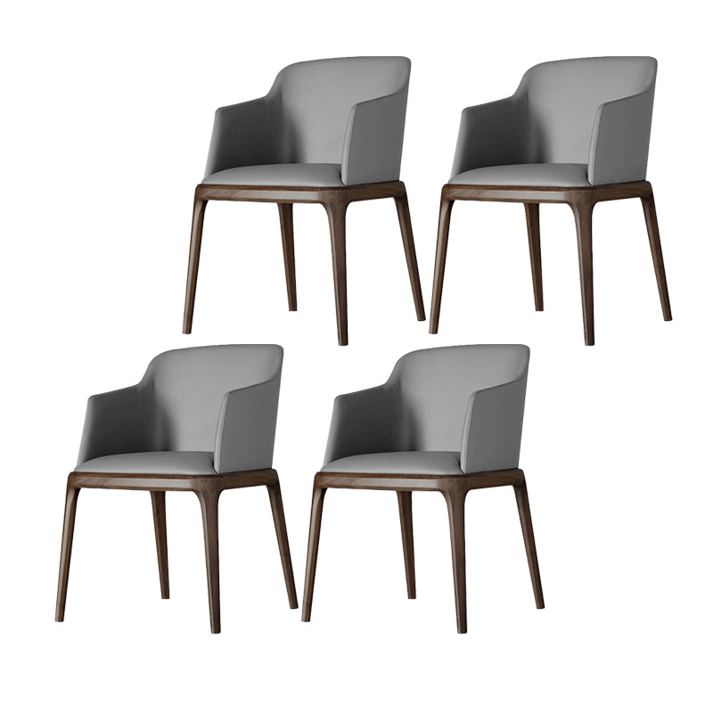 Arml Dining Chairs Modern Faux Leather Side Chairs for Dining Room