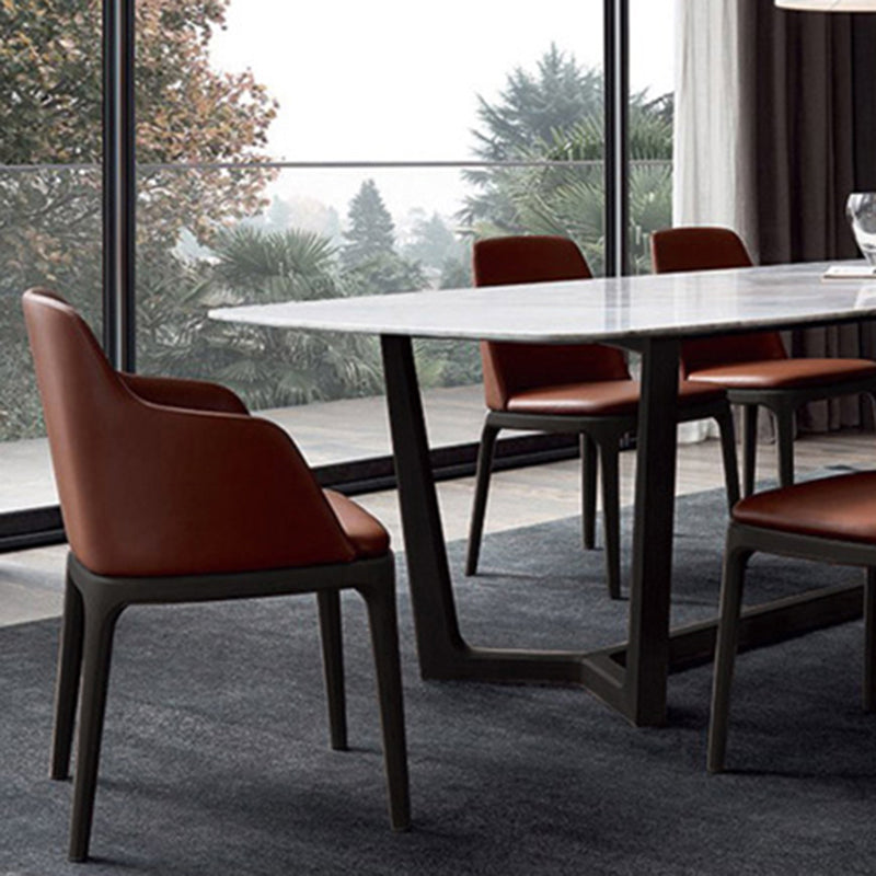 Arml Dining Chairs Modern Faux Leather Side Chairs for Dining Room