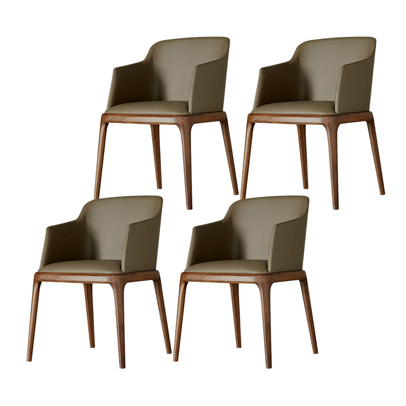 Arml Dining Chairs Modern Faux Leather Side Chairs for Dining Room