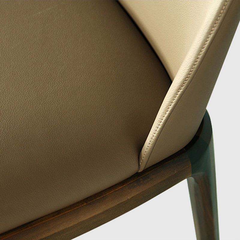 Arml Dining Chairs Modern Faux Leather Side Chairs for Dining Room
