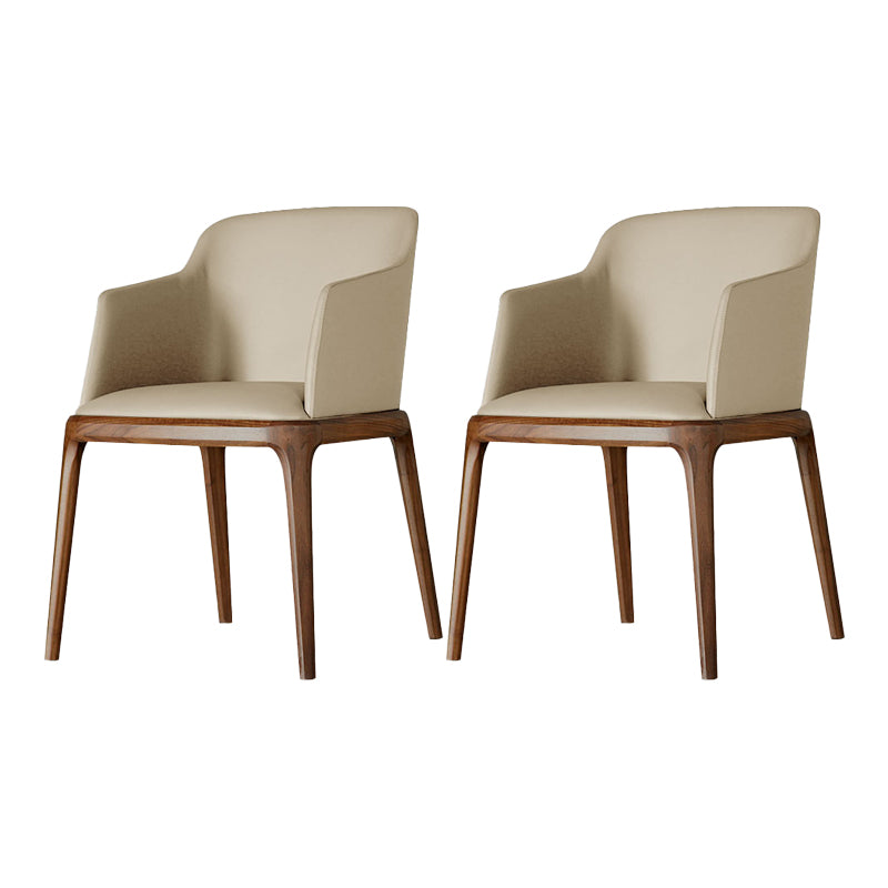 Arml Dining Chairs Modern Faux Leather Side Chairs for Dining Room